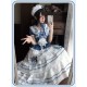 Twin Bears Antique Navy Bear Top Skirt Paneled OP and Sets(2nd Pre-Order/2 Colours/Full Payment Without Shipping)